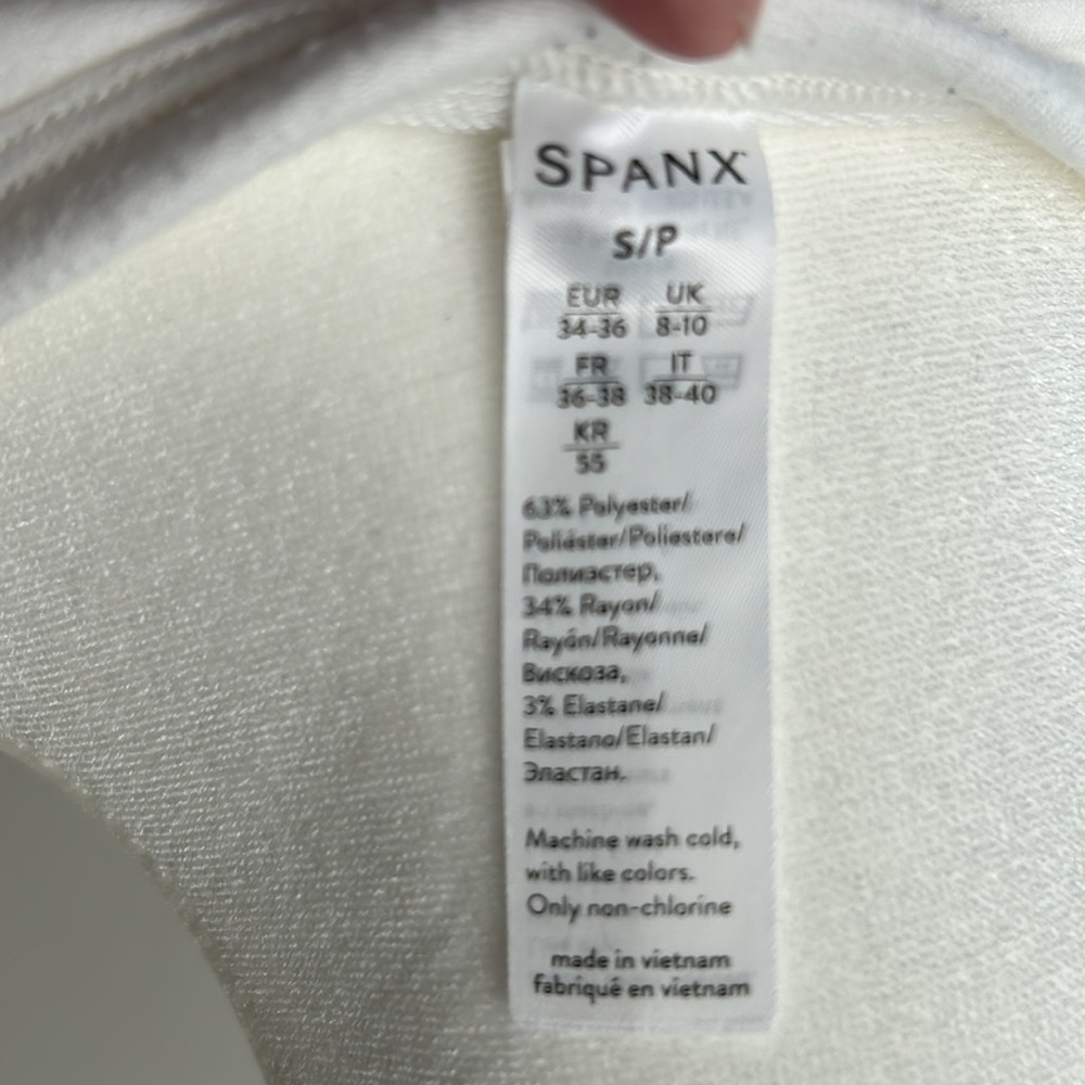 Spanx tunic top white cotton - Picture 5 of 6